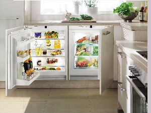 Маленькие двухкамерные холодильники для кухни