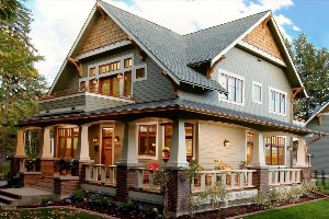 Красивые фасады деревянных домов