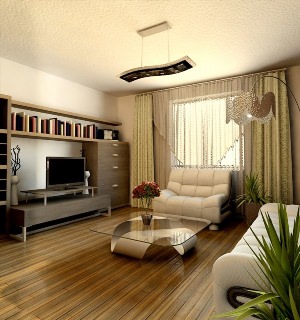 Современный дизайн интерьера зала в квартире