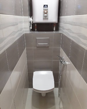 Дизайн туалета в доме корабле