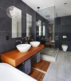Дизайн раздельных ванных комнат