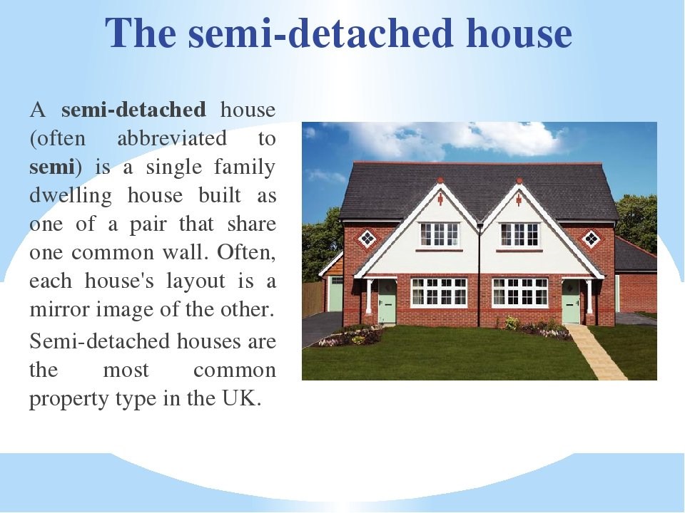 Английские дома презентация. Английский detached House. Detached House в Англии. Дома на английском языке. Рассказ о доме.