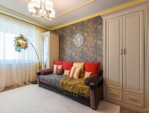 Спальня с диваном дизайн