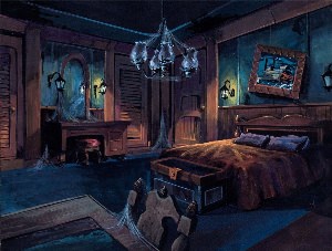 Мрачная комната арт