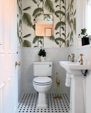 Туалет комната дизайн