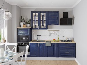 Синяя кухня леруа мерлен