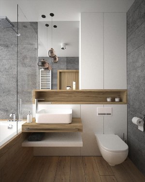 Дизайн проекты маленьких ванных комнат