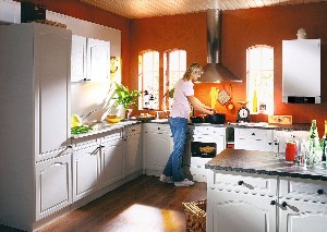 Дизайн кухонь с газовыми котлами