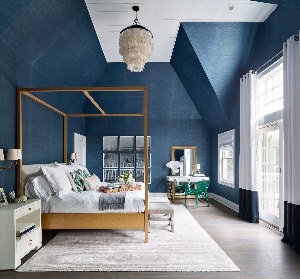 Синяя комната дизайн