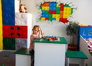 Детская мебель в стиле лего