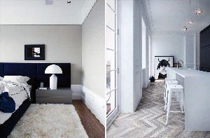 Дизайн комнаты с белыми стенами