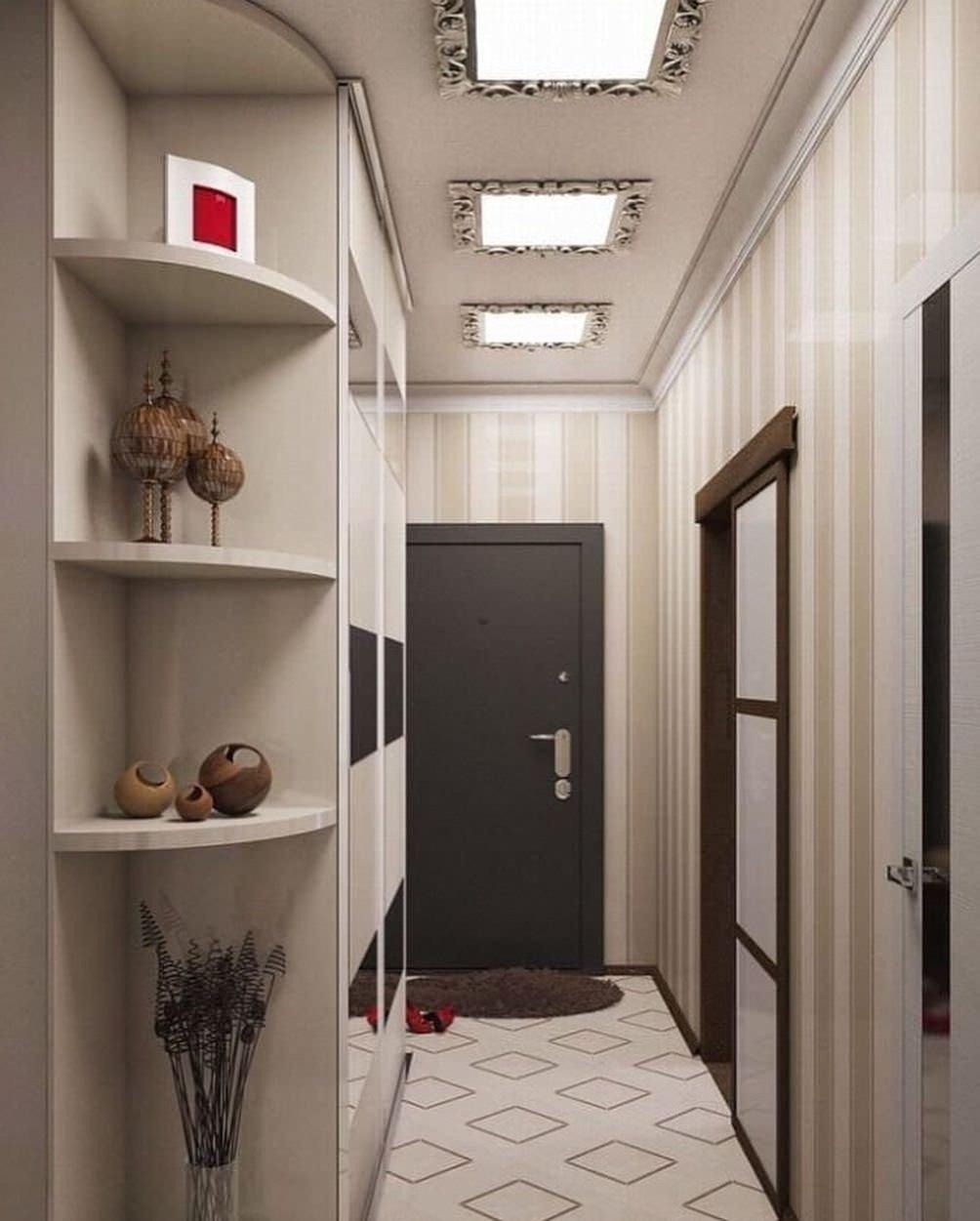 Дизайн узкого коридора в частном доме (79 фото) » НА ДАЧЕ ФОТО