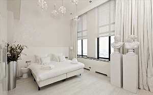 Квартира в белом цвете интерьер