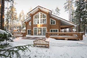 Финский деревянный дом
