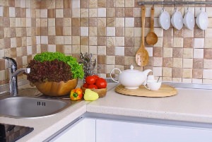 Керамическая плитка для кухни на стену