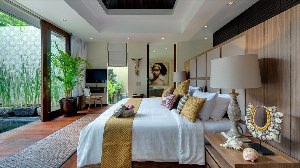 Интерьер дома в балийском стиле