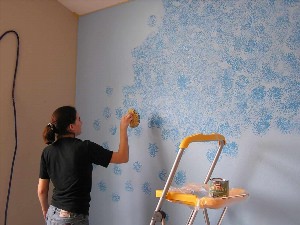 Дизайн стен под покраску