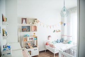 Икеа детская комната интерьер на двоих