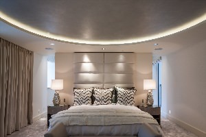 Гипсокартонные потолки для спальни