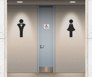 Дизайн общественного туалета