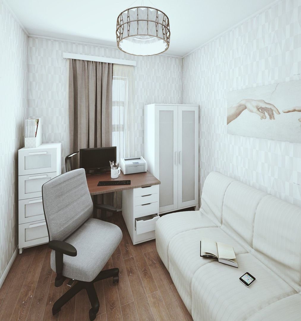 Спальня совмещенная с кабинетом