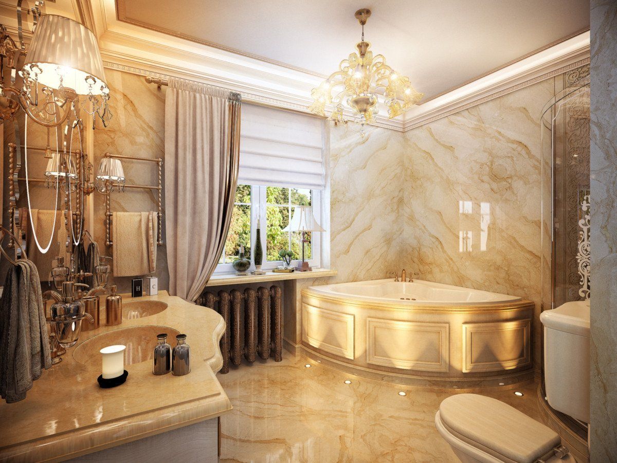 Золотистая ванная. Шикарные Ванные комнаты. Ванная в классическом стиле. Красивая ванная комната. Роскошная ванная комната.