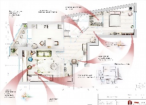 Дизайн проект квартиры пример