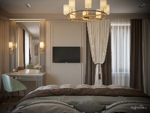 Дизайн спальни современная классика