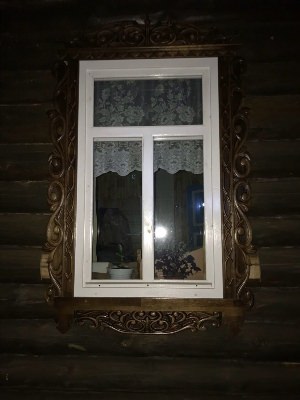 Современные деревянные наличники на окна