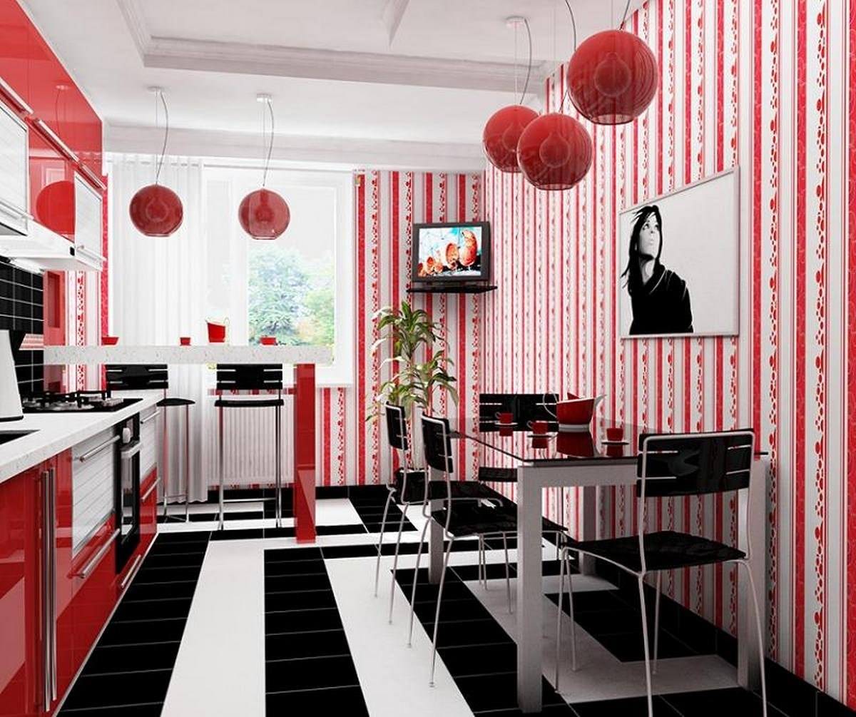 Необычные красно-черные кухни: 70 фото, идеи дизайна интерьера | slep-kostroma.ru