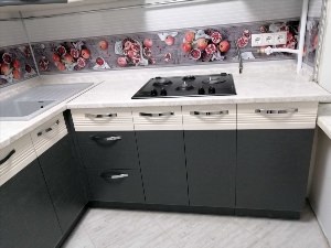 Давита мебель кухня графит