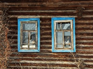 Окна старых домов