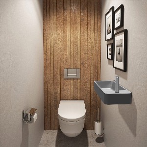 Дизайн небольшого туалета