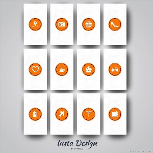 Оранжевый дизайн