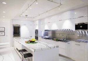 Светодиодные светильники потолочные на кухне
