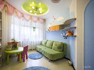 Бюджетный вариант детской комнаты
