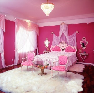 Розовая комната для принцессы