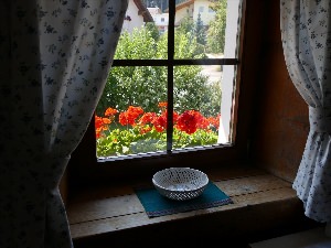 Вид из окна в деревне