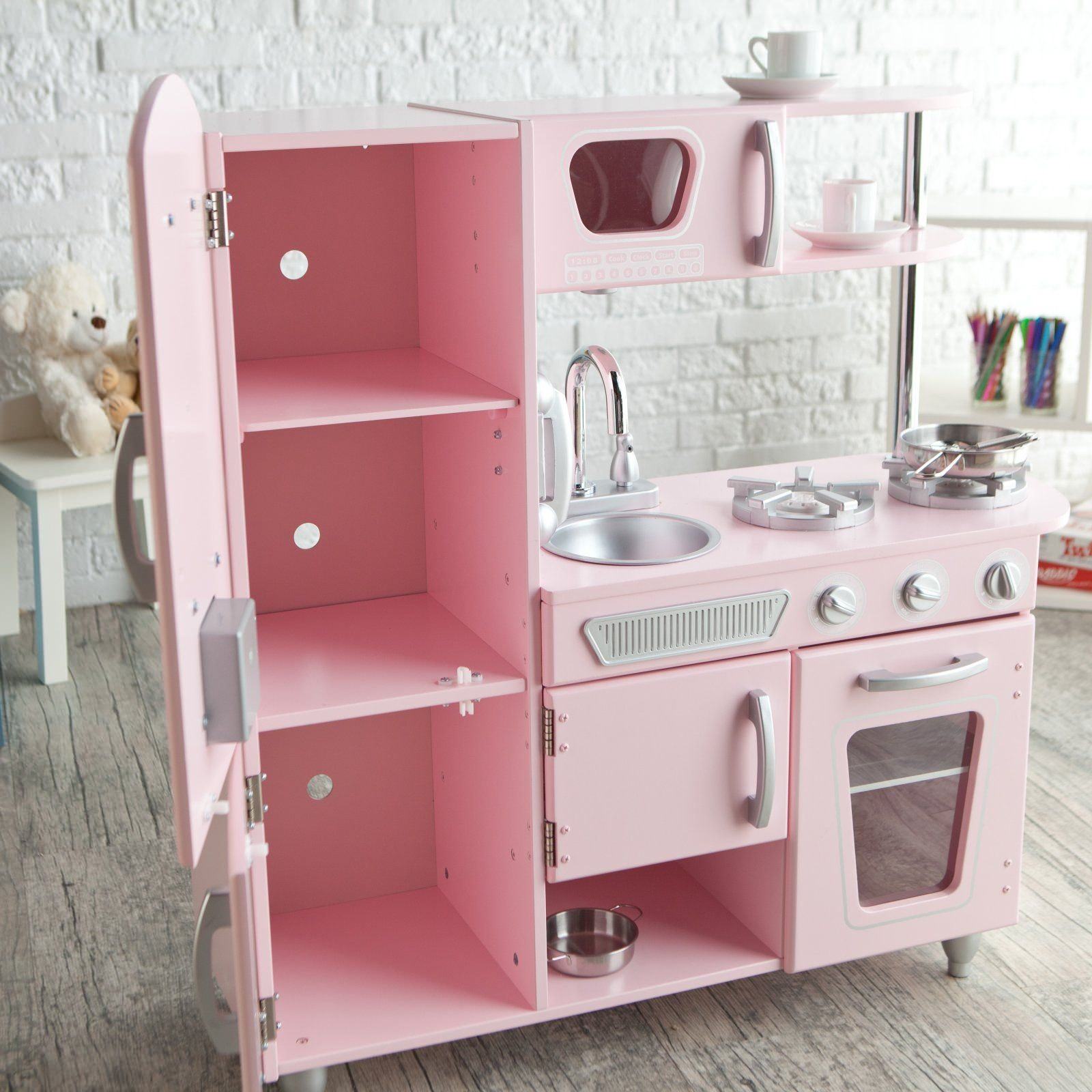 Детская кухня kidkraft Pink Vintage