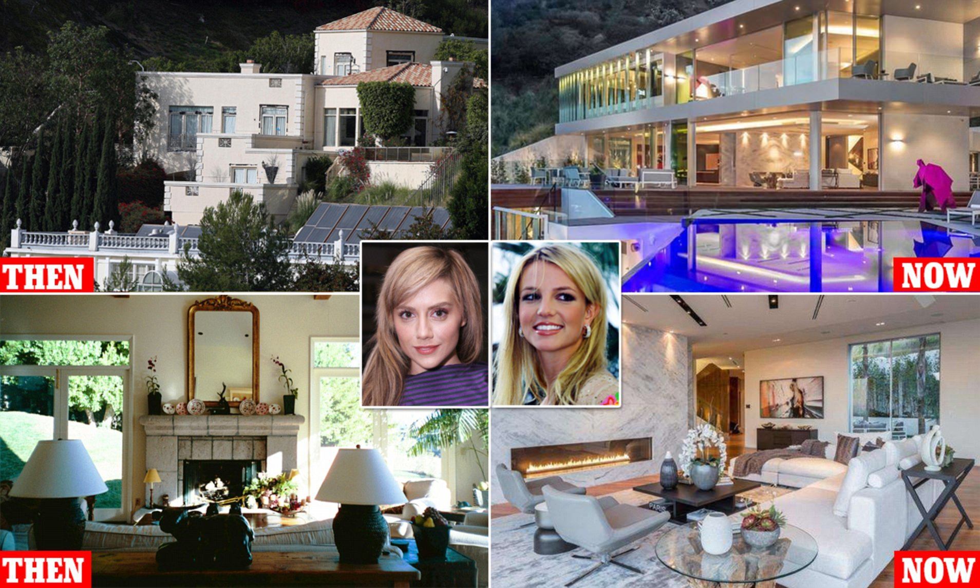 Дом Бритни Спирс в Лос Анджелесе. Дом Британи Мерфи на голливудских холмах. Особняк Бритни Спирс. Бриттани Мерфи дом Бритни Спирс.