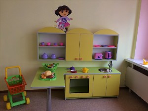 Детская мебель кухня в детском саду