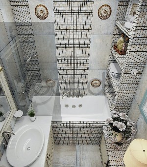 Дизайн ванных комнат без унитаза