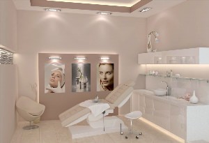 Дизайн кабинета косметолога в салоне красоты