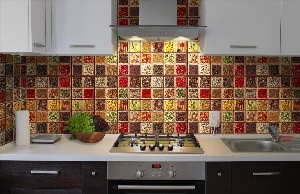 Панели мозаика для кухни
