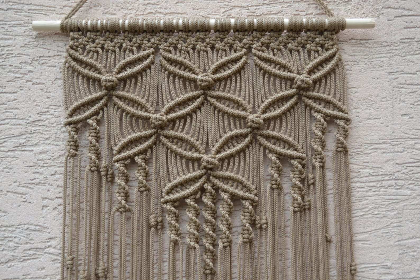 Macrame Wall Hanging штора МК