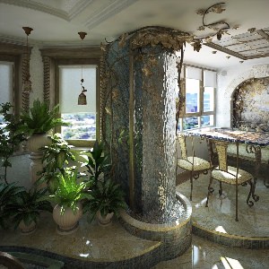 Водопад в квартире дизайн интерьера