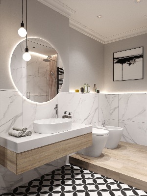 Ремонт ванной комнаты дизайн