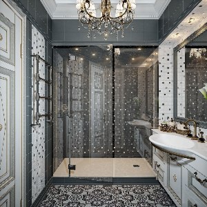 Ванные комнаты в стиле Неоклассика