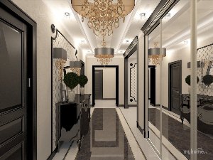 Красивые коридоры интерьеры