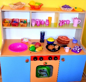 Оформление кухни в детском саду